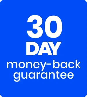 ODIN 30 day money-back guarantee badge