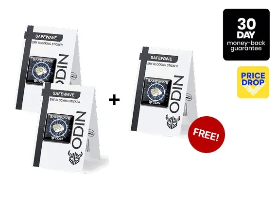 ODIN SafeWave official Buy 2 Get 1 Free package with 30 day money-back guarantee badge